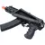 Rifle APS AK74U Ghost Patrol com a coronha triangular dobrada.