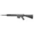 Rifle Sniper Airsoft AEG G&G GR25 S.P.R. na cor preta, destacando seu design e estrutura robusta.