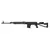 LCT AEG SNIPER SVD-S WITH ELECTRONIC TRIGGER AIRSOFT RIFLE BLACK