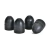 Conjunto de quatro cabeças de borracha de alta qualidade para lançadores M3 MAAWS em tamanho de 40mm, compatíveis com o sistema USSOCOM, utilizados em jogos de airsoft.