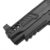 Pistola Airsoft PTS GBB ZEV EB-1911 Standard Blowback na cor preta com detalhes em relevo.