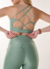 LEGGING ESSENCE CANELADA VERDE ALECRIM - Lolla Store