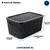 Caixa Trama com Tampa 8L