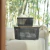 Cesto Organizador Grid Com Tampa De Bambu 8 Litros Preto - comprar online