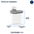 Conjunto dispenser Flow chumbo 1,5L 2 unidades - comprar online