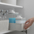 Conjunto dispenser Flow chumbo 2,3L 2 unidades