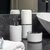 Conjunto de Banheiro Groove Branco - comprar online
