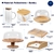 Kit de Mesa Posta Sense 6 Itens Bambu - loja online