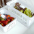 Organizador de geladeira Clear Fresh 5L com morango e alface