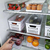 Imagem do Kit 2 Organizadores Clear Fresh com Cesto 5L