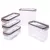 Kit 5 Potes Trava Mais Cristal Fumê - comprar online