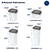 Kit 6 Potes Trava Mais Cristal Fumê 1,6 litros, 1,24 litros, 380ml e 830ml. Foi feito na medida certa para você. É perfeito para armazenar alimentos e manter a organização da cozinha. Resistente a variação de temperatura de -10°C a 110°C.
