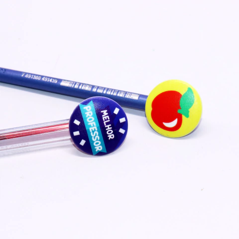 KIT 2 PEÇAS PONTEIRA LÁPIS MELHOR PROFESSOR