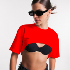 Cropped Top 100% Algodão - loja online