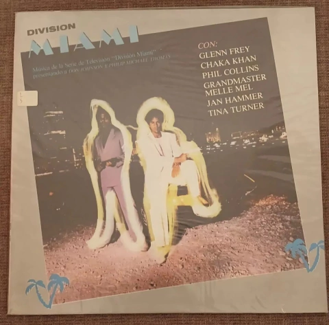DIVISION MIAMI - SOUNDTRACK - LP VINILO - 1985 (M)