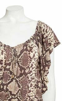 Vestido Daslu Animal Print - P BRA na internet