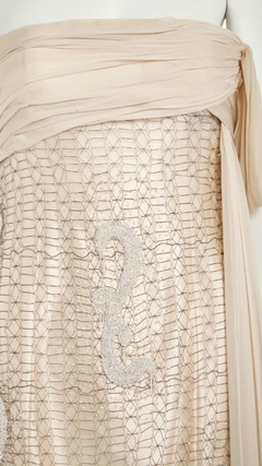 Vestido Demi Queiroz Creme - 38 BRA - comprar online