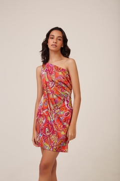 Vestido um ombro Ralph Lauren - 8P USA - comprar online