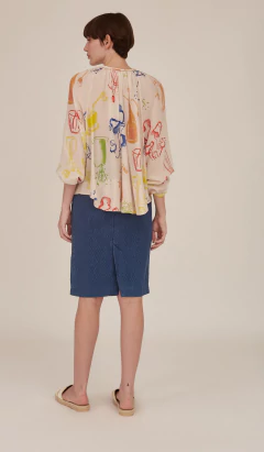 Saia Jeans Isabel Marant Étoile - comprar online