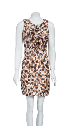 Vestido Curto J. Crew Estampado - 6 USA