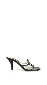 Tamanco Sergio Rossi Couro