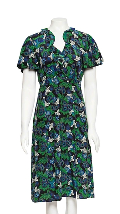 Vestido Saloni Estampado - 8 UK