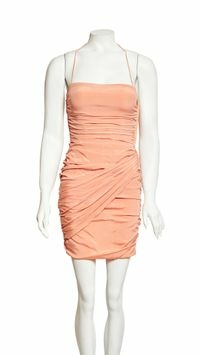 Vestido Blumarine Salmão
