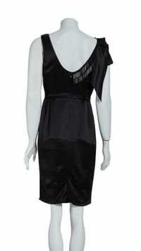 Vestido de Festa Vera Wang Preto - 8 USA - comprar online