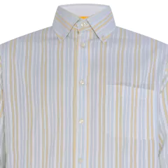 Camisa Listrada Ermenegildo Zegna Sport - comprar online