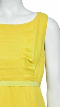 Vestido Amarelo De Lã - 38 BRA na internet