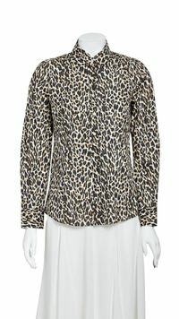 Camisa J. Crew Animal Print - 6 USA