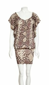 Vestido Daslu Animal Print - P BRA