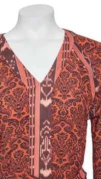 Vestido Mixed Vermelho - P BRA - comprar online