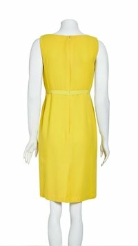Vestido Amarelo De Lã - 38 BRA - comprar online