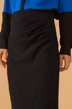 Saia Midi Armani Preta - loja online