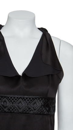 Vestido Curto Emporio Armani Preto - 6 IT - comprar online