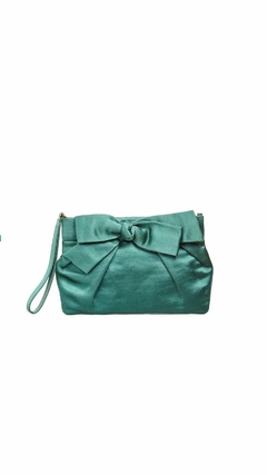 Clutch Glorinha Paranaguá Verde de Seda
