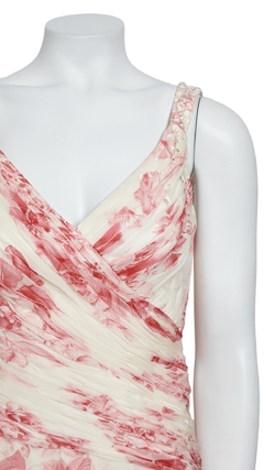 Vestido Curto Carmen Marc Valvo Nude - 4 USA - comprar online