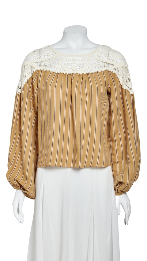 Blusa Zara Marrom - S USA