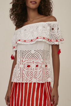 Blusa Ombro Cecilia Prado - PP BRA