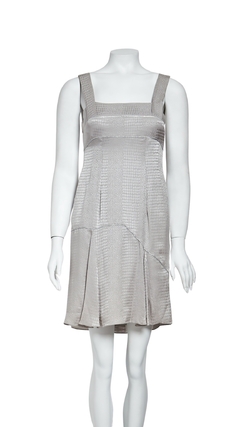 Vestido Kaue Arimoto Noritake Cinza - P BRA