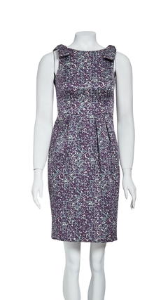 Vestido Carolina Herrera Roxo - 4 USA