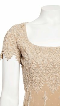 Vestido Midi Guilherme Guimarães Bege na internet