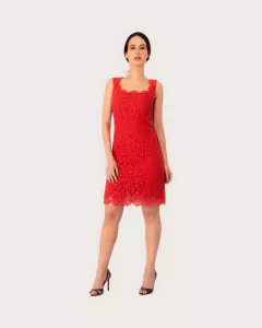 Vestido Midi Renda Dolce Gabbana - Empório Oportunidade do Bem
