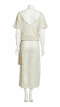 Vestido Mixed Prata - P BRA - comprar online