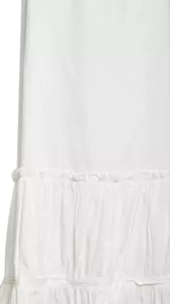 Saia Mulberry Branca Babados - 4 USA na internet