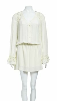Vestido Mixed Branco - P BRA