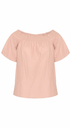 Blusa Cruise de Couro Cor Nude - 36 BRA