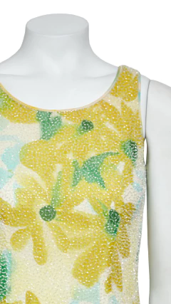 Vestido Estampado com Bordado na internet