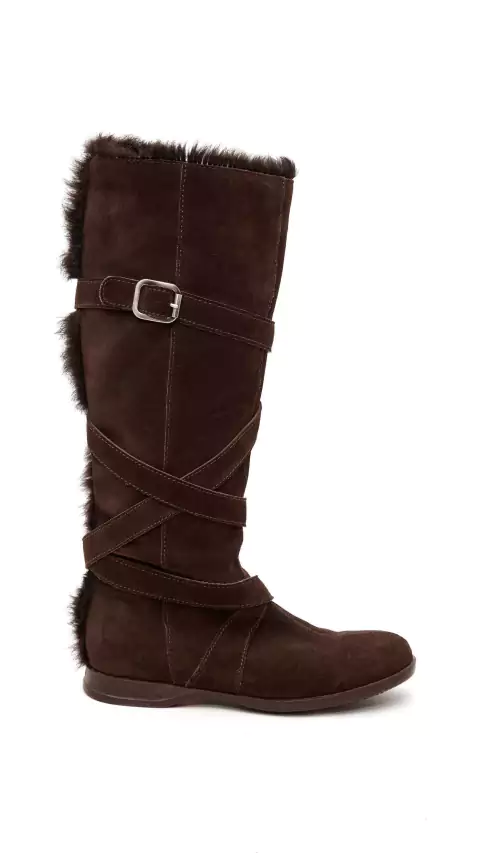 Bota Hogan Camurça Marrom - 36 IT